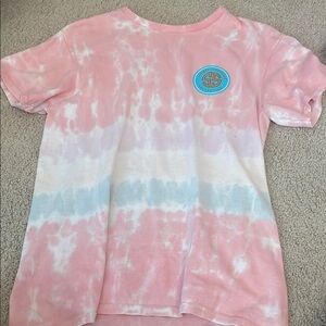 Simply Southern Pink and Blue Short Sleeve Tee